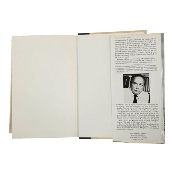 Vietnam A History by Stanley Karnow Viking Press 1983 Hardcover Dust Jacket - Picture 7 of 13